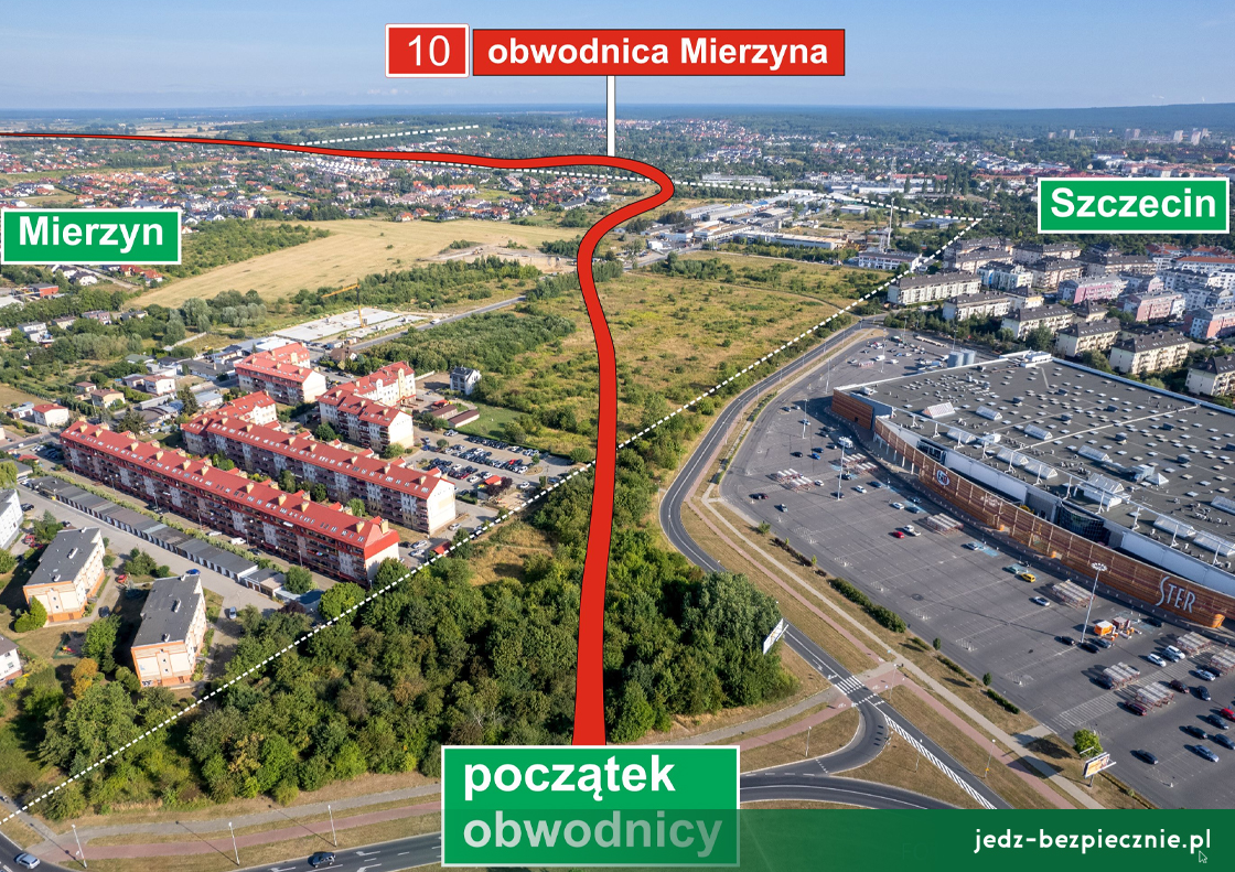 Polskie drogi - podpisanie umowy na prace przygotowawcze do budowy obwodnicy Mierzyna w ciągu drogi krajowej nr 10 w województwie zachodniopomorskim